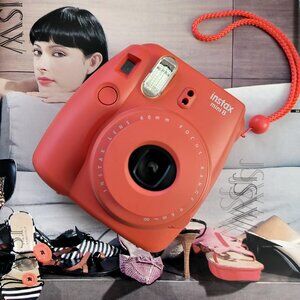 FujiFilm Instax Mini 8 Red Instant Film Camera